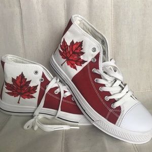 Canada Flag Sneakers high tops